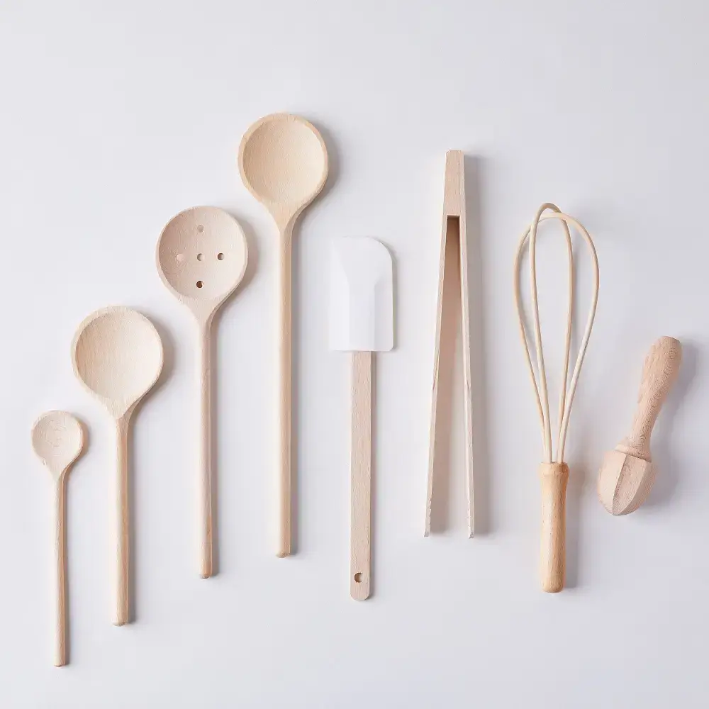 A cohesive set of Kore Kitchen products arranged neatly.